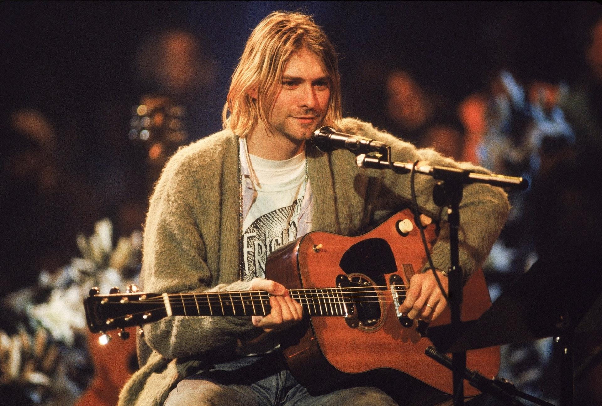 Kurt Cobain Celebridades que fallecieron en el apogeo de sus carreras