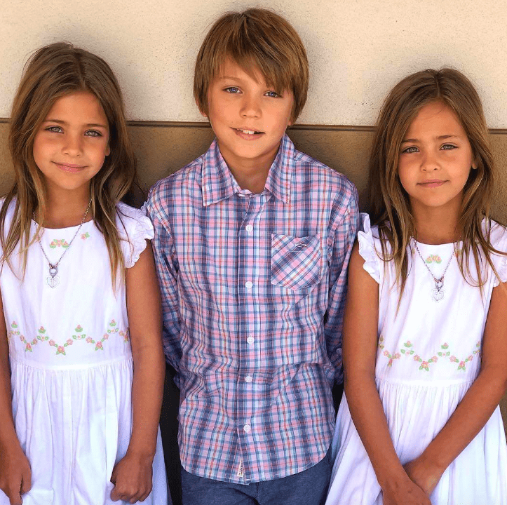 La belleza está en los genes Las gemelas que se hicieron famosas cuando eran niñas