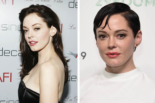 Rose McGowan Celebridades y sus cirugías plásticas