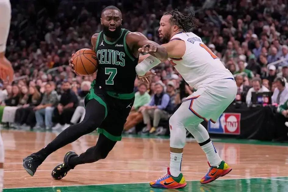 Boston Celtics sobreviven sin Jayson Tatum ante los Knicks en playoffs