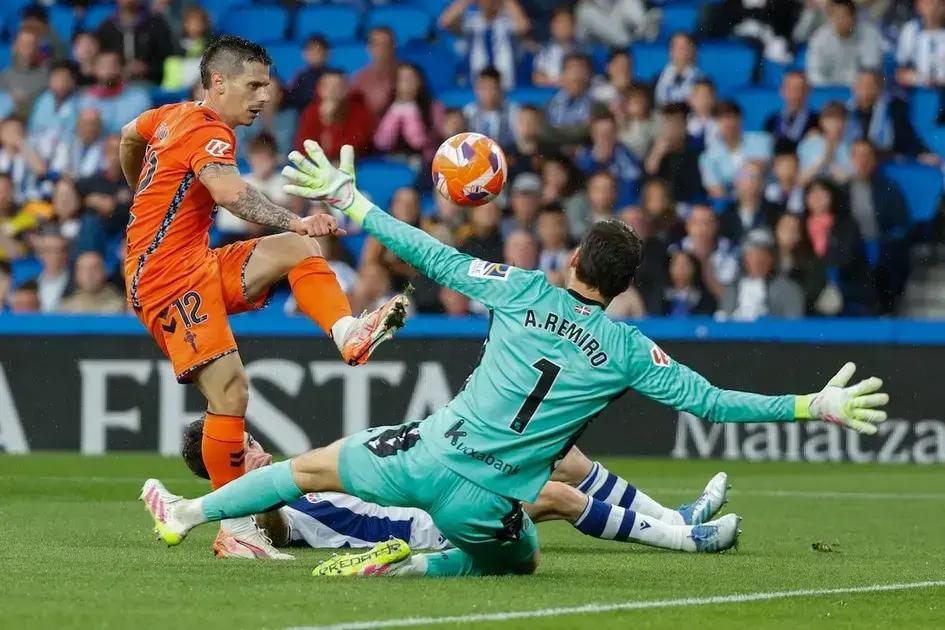 Celta se aferra a Europa tras vencer a la Real Sociedad