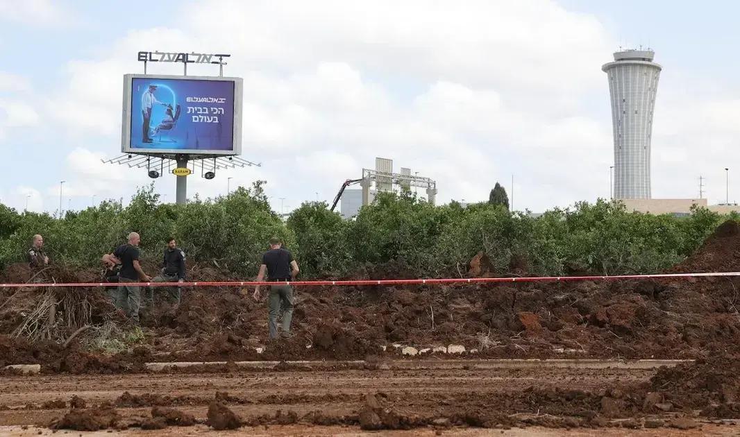 Misil hutí impacta aeropuerto en Israel: heridos y cancelaciones de vuelos