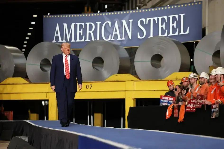 Trump anuncia aumento de aranceles al acero en Estados Unidos