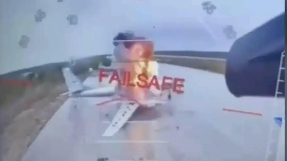 Drones ucranianos alcanzan aviones rusos en un ataque sin precedentes