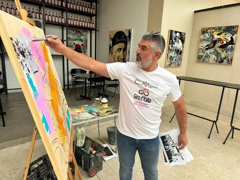 La evolución artística de Miguel Soro, pintor del ciclismo épico
