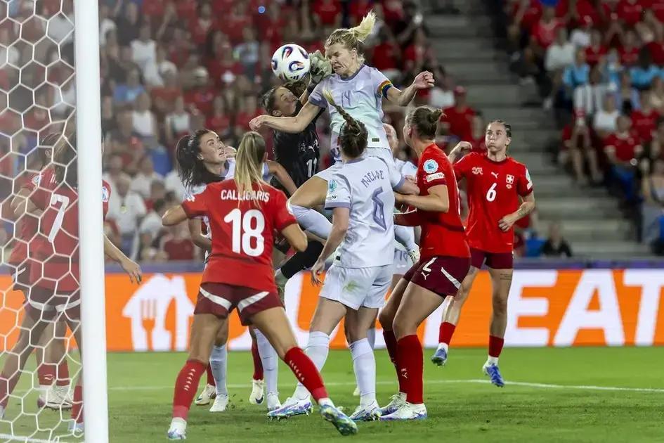 Noruega se impone a Suiza en emocionante apertura de la Eurocopa Femenina 2025