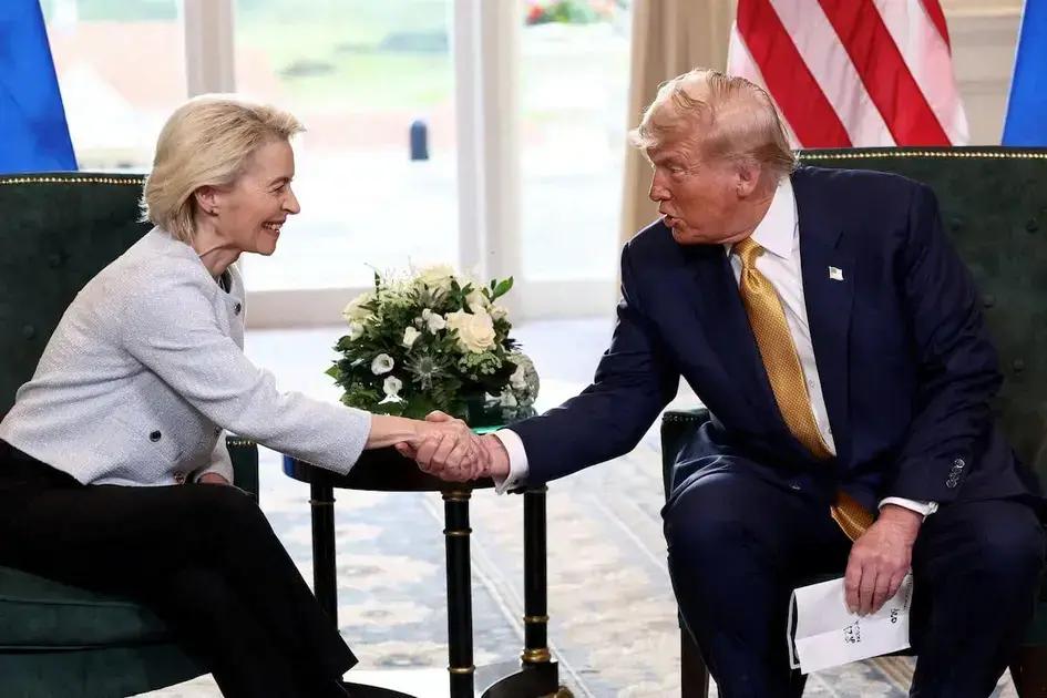 La Unión Europea y Estados Unidos sellan un acuerdo para evitar la guerra arancelaria