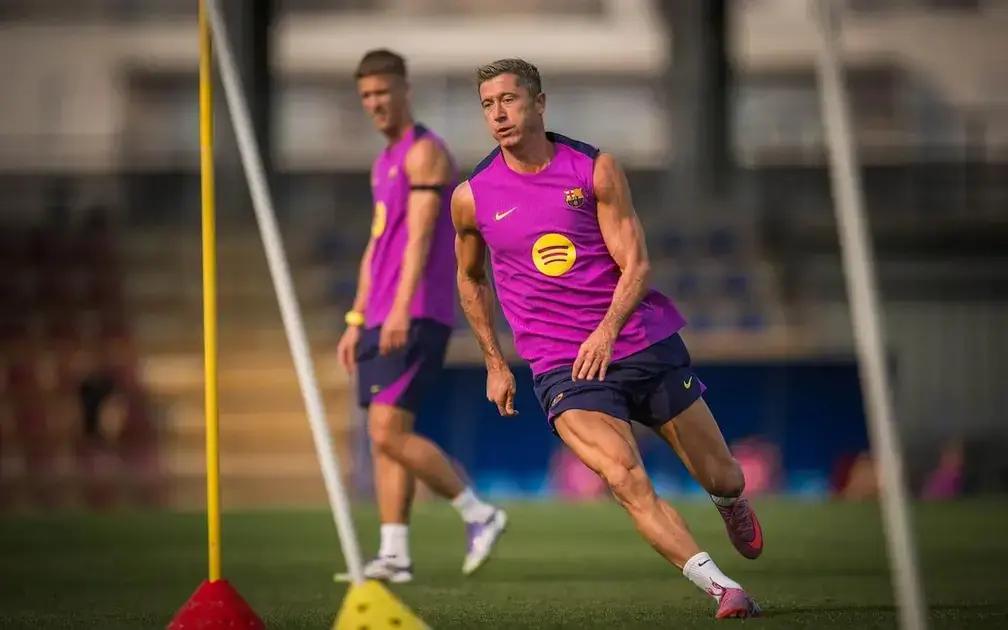Lewandowski se despide del Barcelona tras superar una lesión
