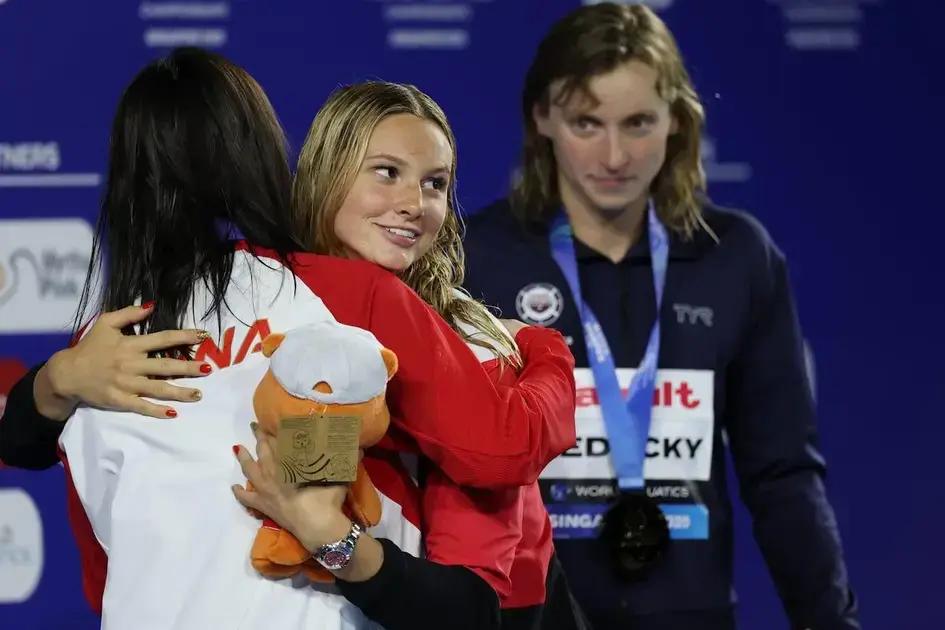 Summer McIntosh desafía a Katie Ledecky en el Mundial de Natación 2025