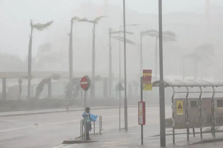 El impacto del supertifón Ragasa en Taiwán y Hong Kong