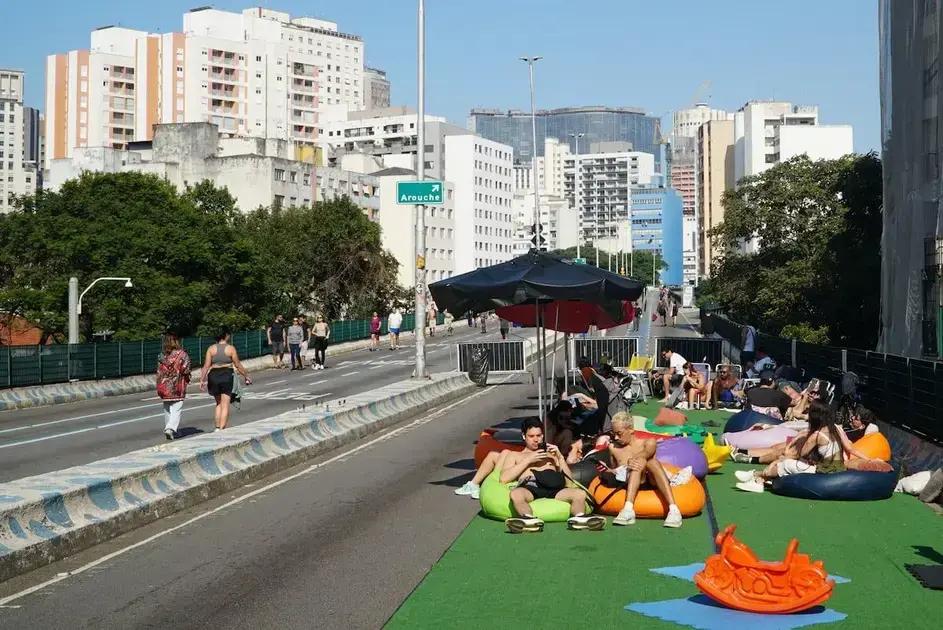 El Parque do Minhocão: una transformación peatonal en São Paulo
