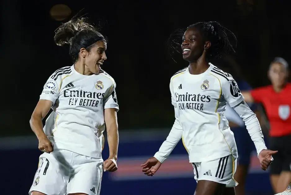 El Real Madrid Femenino hace historia al vencer al PSG en la Champions