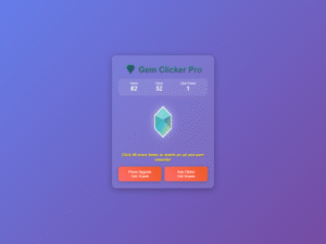 gem clicker pro