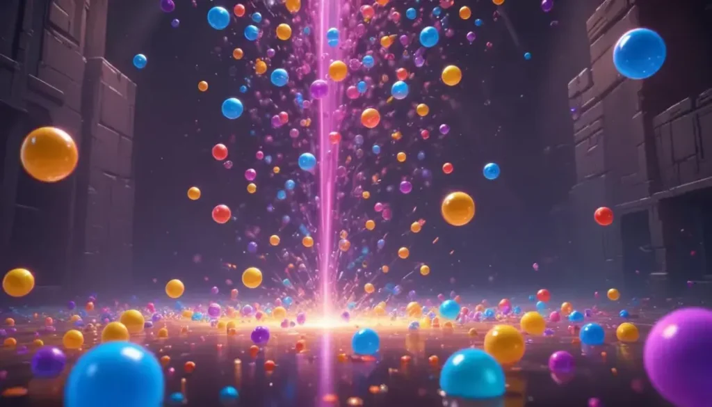 Bolas Flutuantes: Jogo de Agilidade e Pontuação