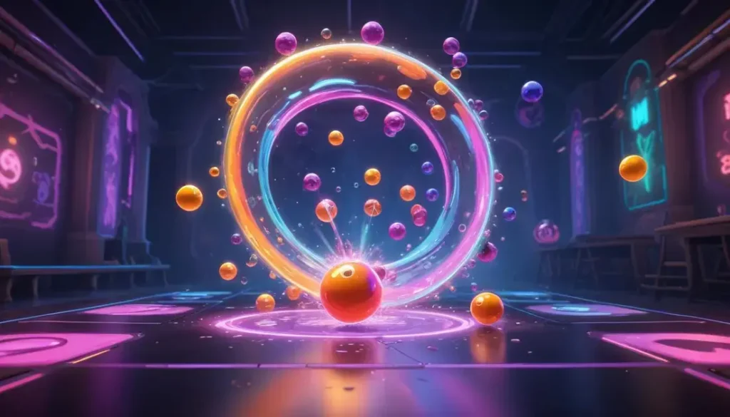 Jogos de Bolas de Fogo e Elementos Mágicos