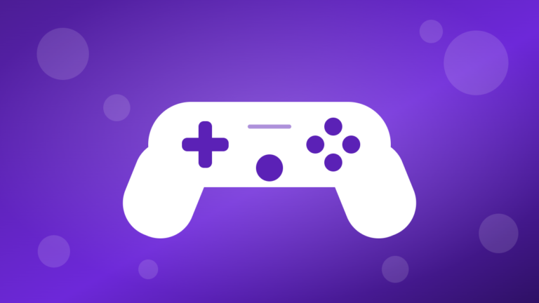 Ilustração de um controle de videogame representando jogos online grátis
